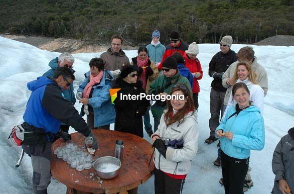 Un brindis para el fotgrafo - El Calafate