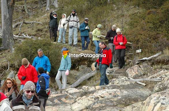 Comienzo del mini-trekking - El Calafate