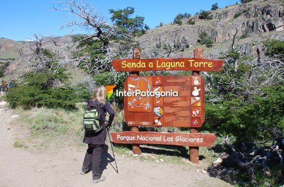 Camino a la  Laguna Torre - El Chaltn