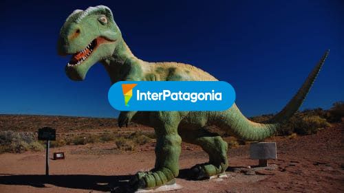 Giganotosaurus observing the road to El Chocón