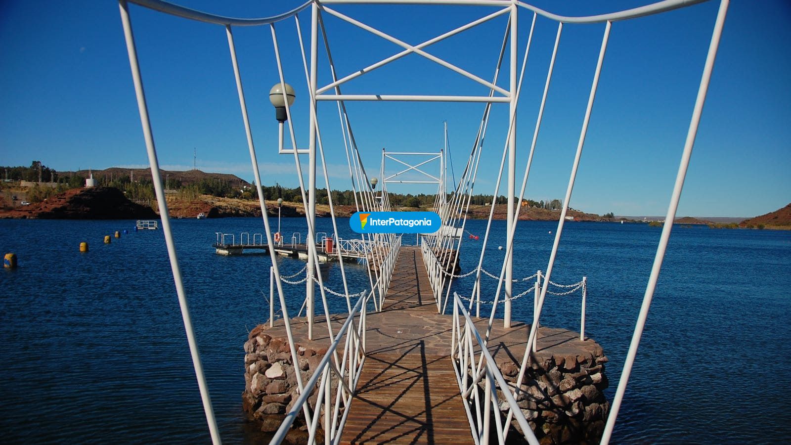 Pasarela embalse el choc�n - Villa El Choc�n