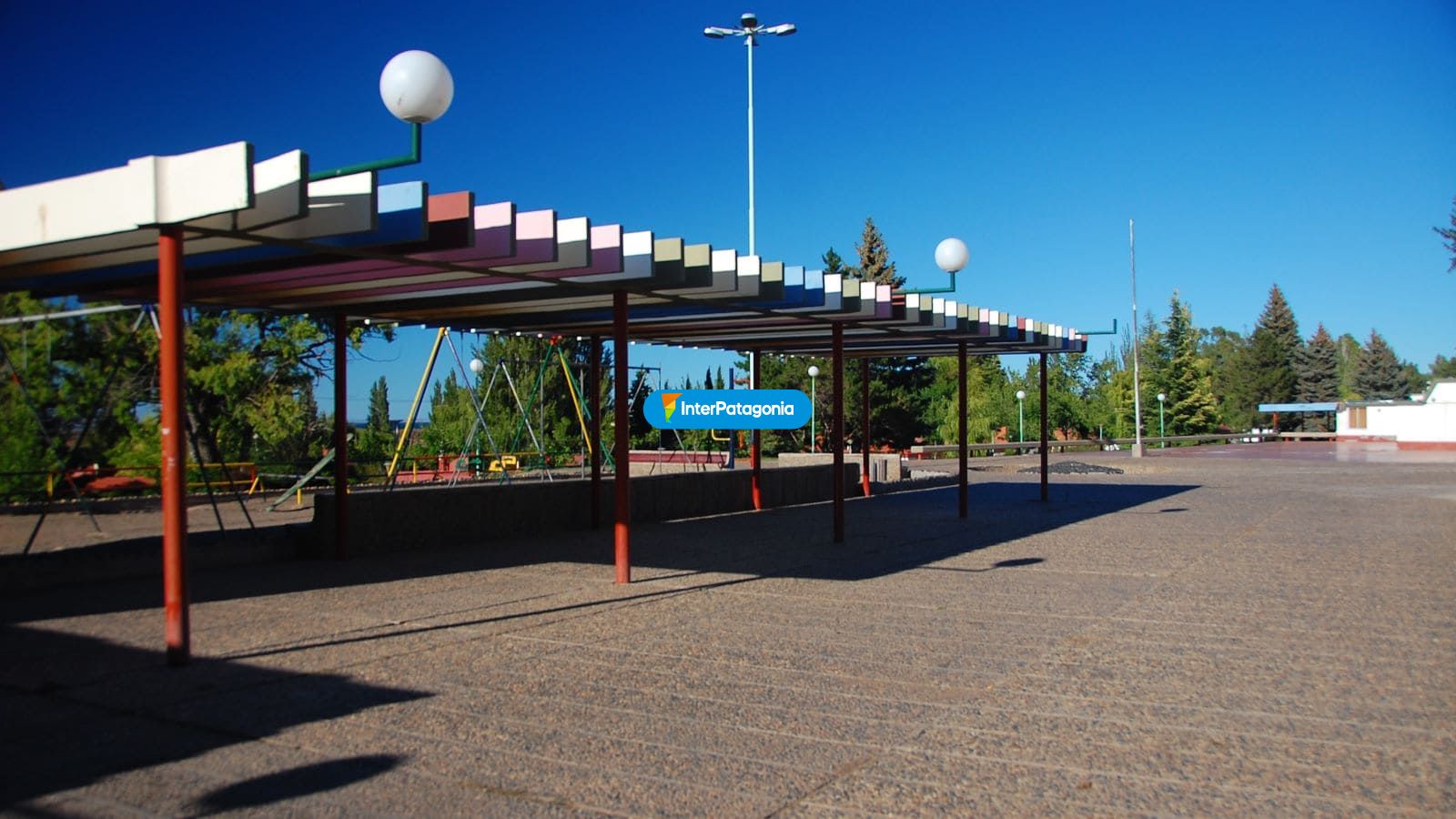 Plaza central el choc�n - Villa El Choc�n
