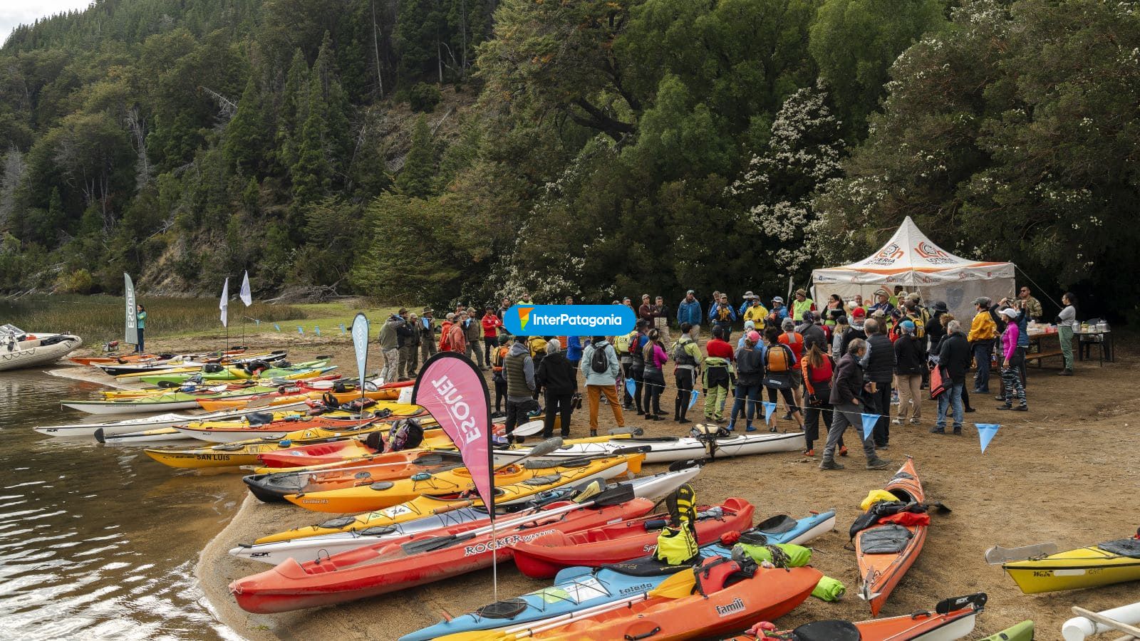 Encuentro de kayaks - Esquel