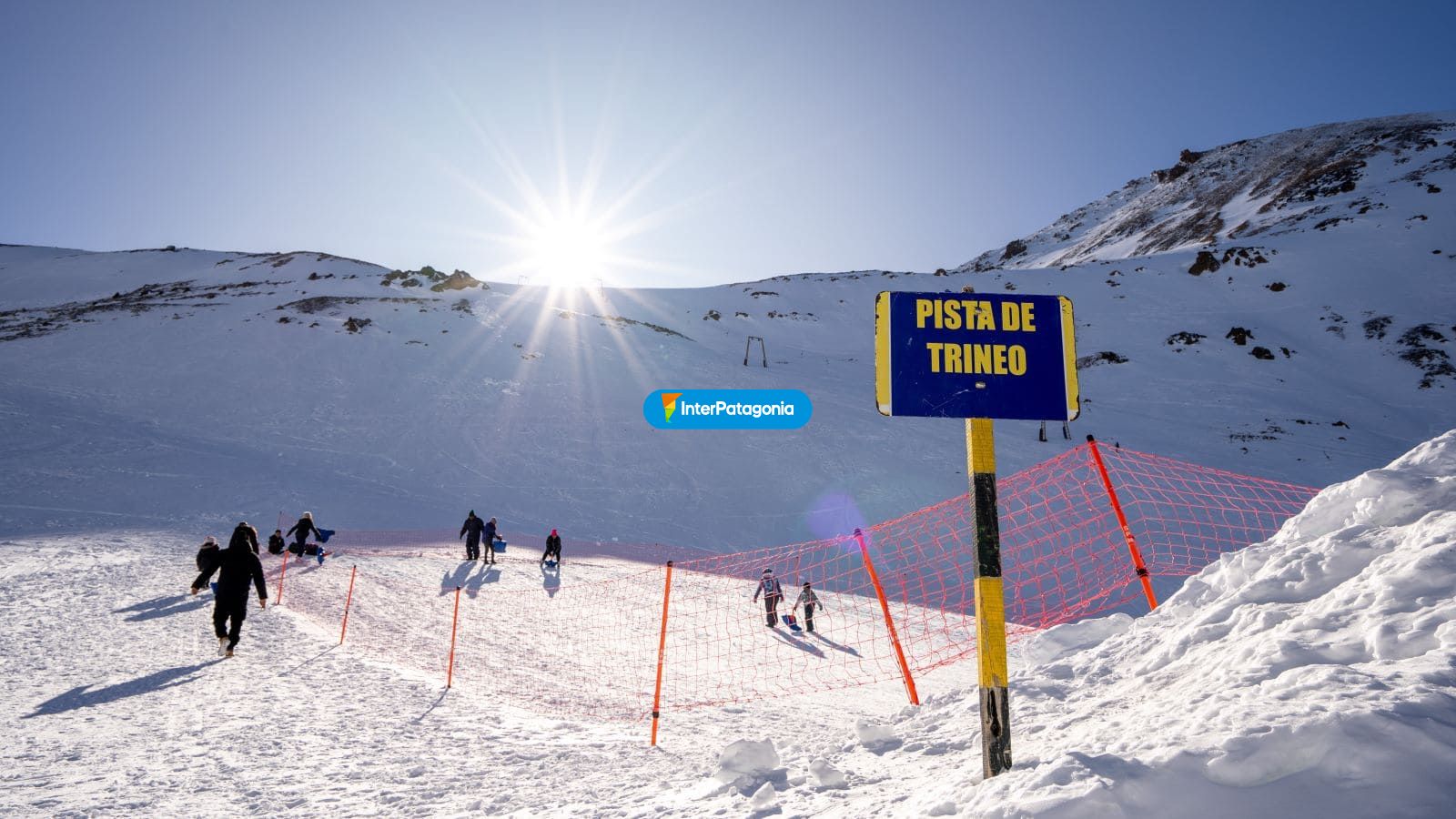 Pista de trineo en la Hoya - Esquel