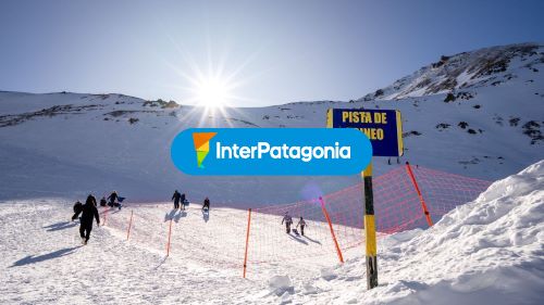 Pista de trineo en la Hoya