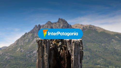 Postal cerro de fondo