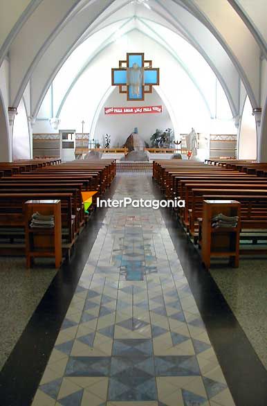 Interior de la iglesia Nuestra Señora de las Nieves