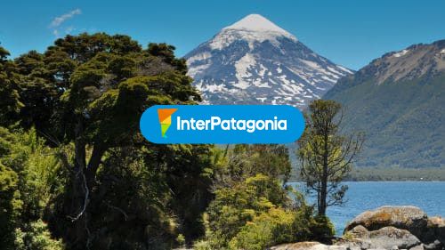 Postal Volcán Lanín