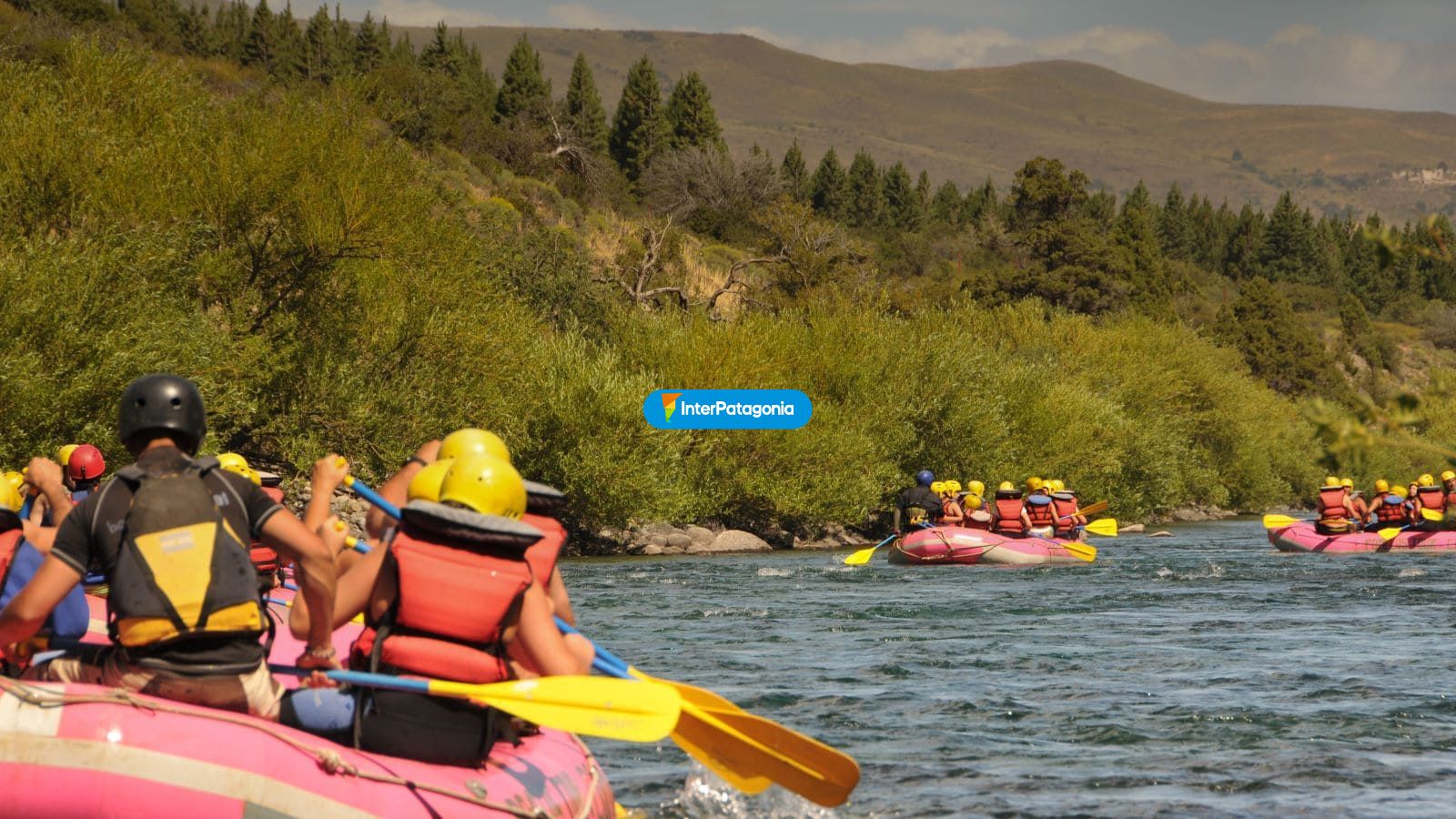 Rafting en grupos - Junn de los Andes