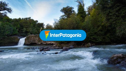 Cascada en parque nac Puyehue