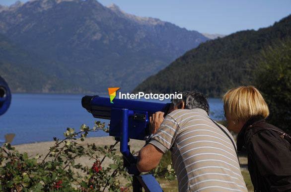 Observando la naturaleza - Lago Puelo