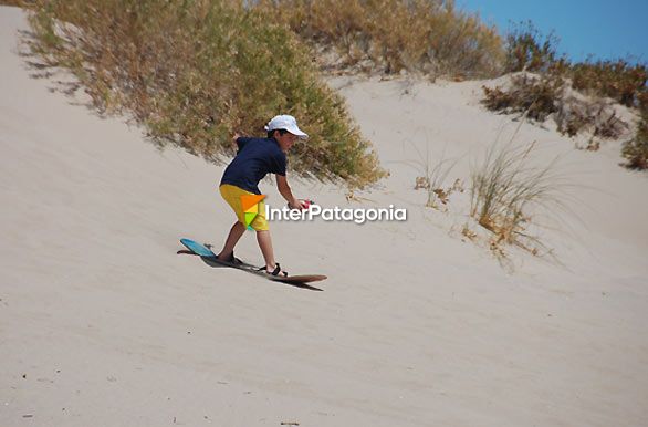 Sandboard en la playa - Las Grutas / San Antonio Oeste