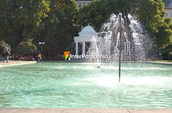 Fuentes de la plaza - Osorno