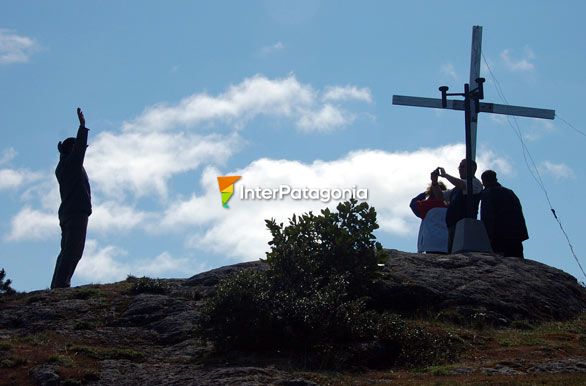 At the viewpoint - Alto Palena