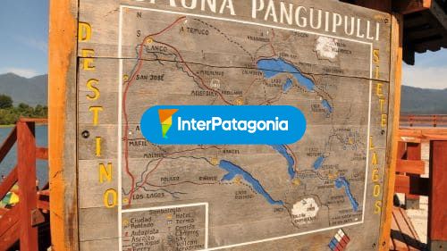 Vista general de Panguipulli