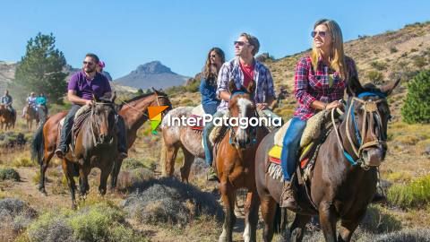 Cabalgata en Bariloche