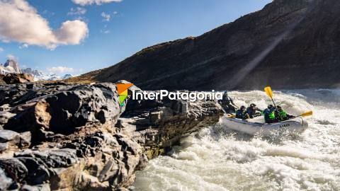 Rafting en El Chaltén, rio De Las Vueltas