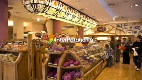 Chocolate shops in Bariloche