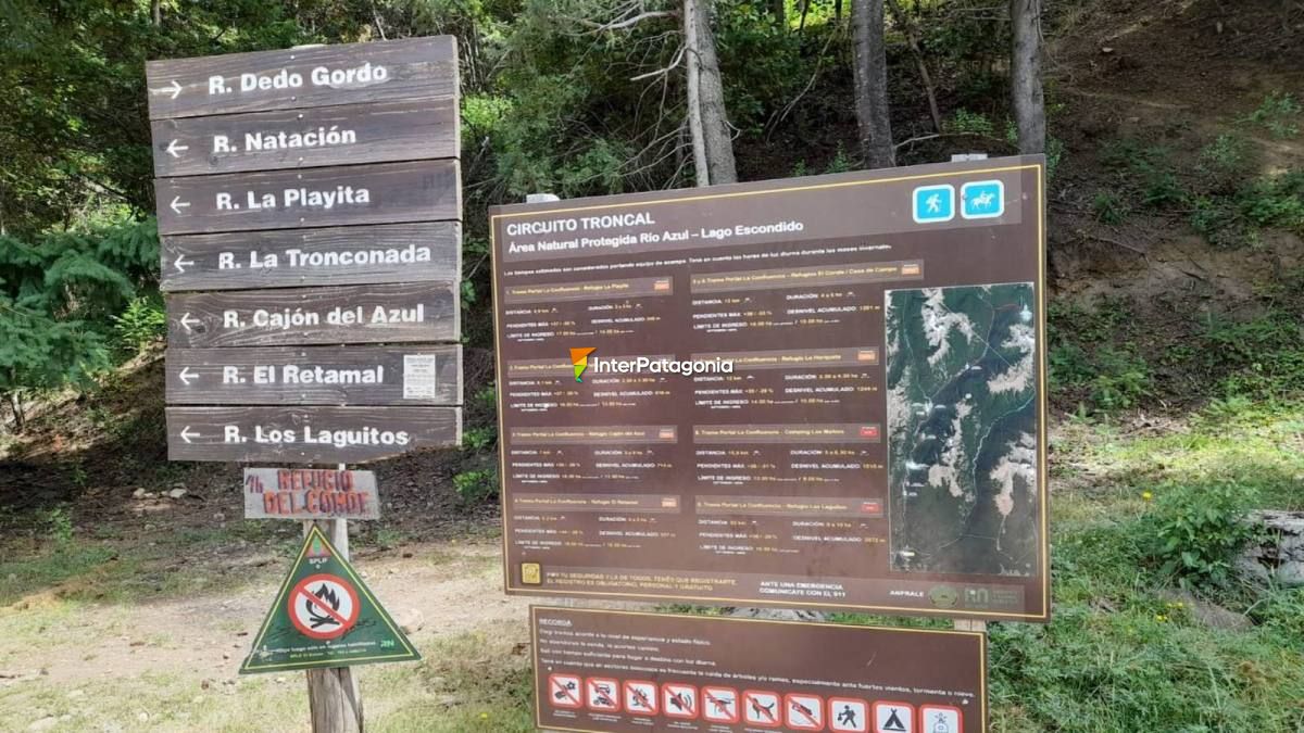 Trekking al Refugio del Cajón del Azul
