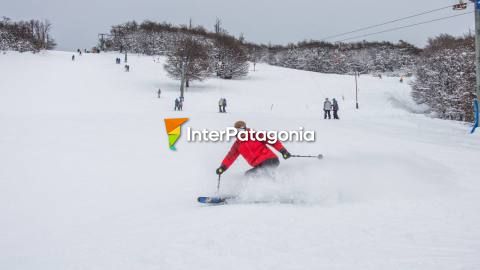 Nieve en polvo en Valdelén 