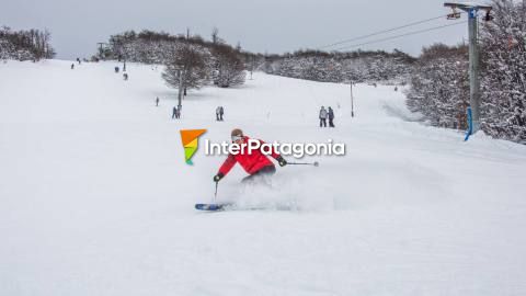 Nieve en polvo en Valdelén 