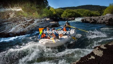 Rafting en el río Corcovado