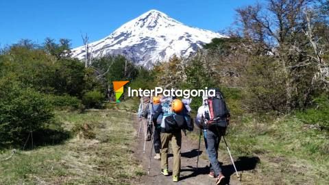 El desafío de ascender al volcán Lanín