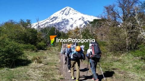 El desafío de ascender al volcán Lanín