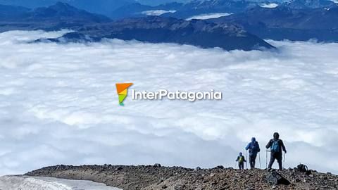 El desafío de ascender al volcán Lanín