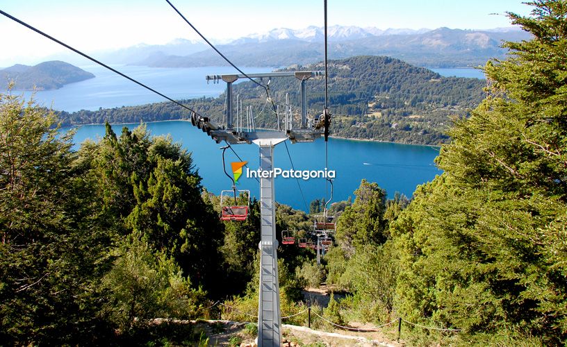 Vista del Brazo Campanario, Nahuel Huapi