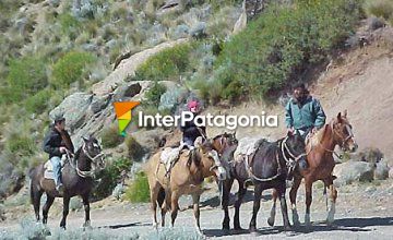 A caballo en la Patagonia