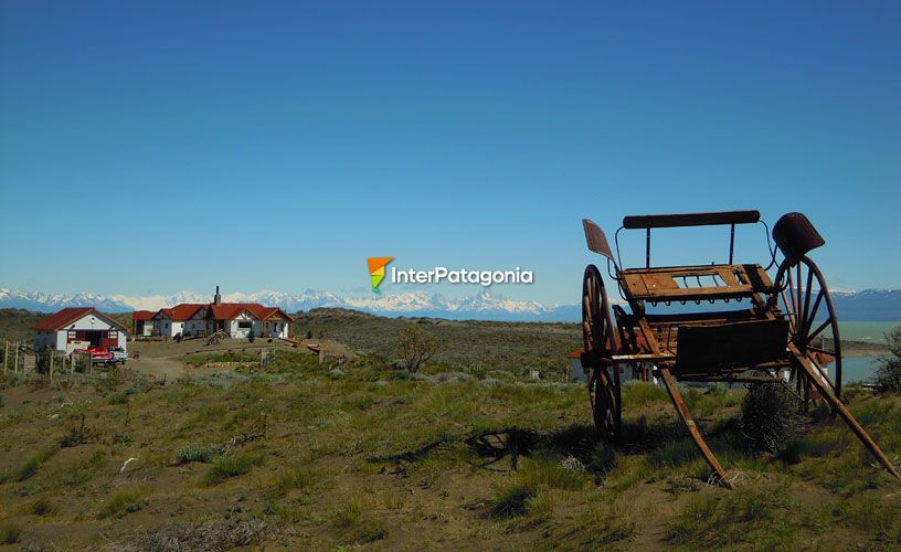 A orillas del lago Viedma