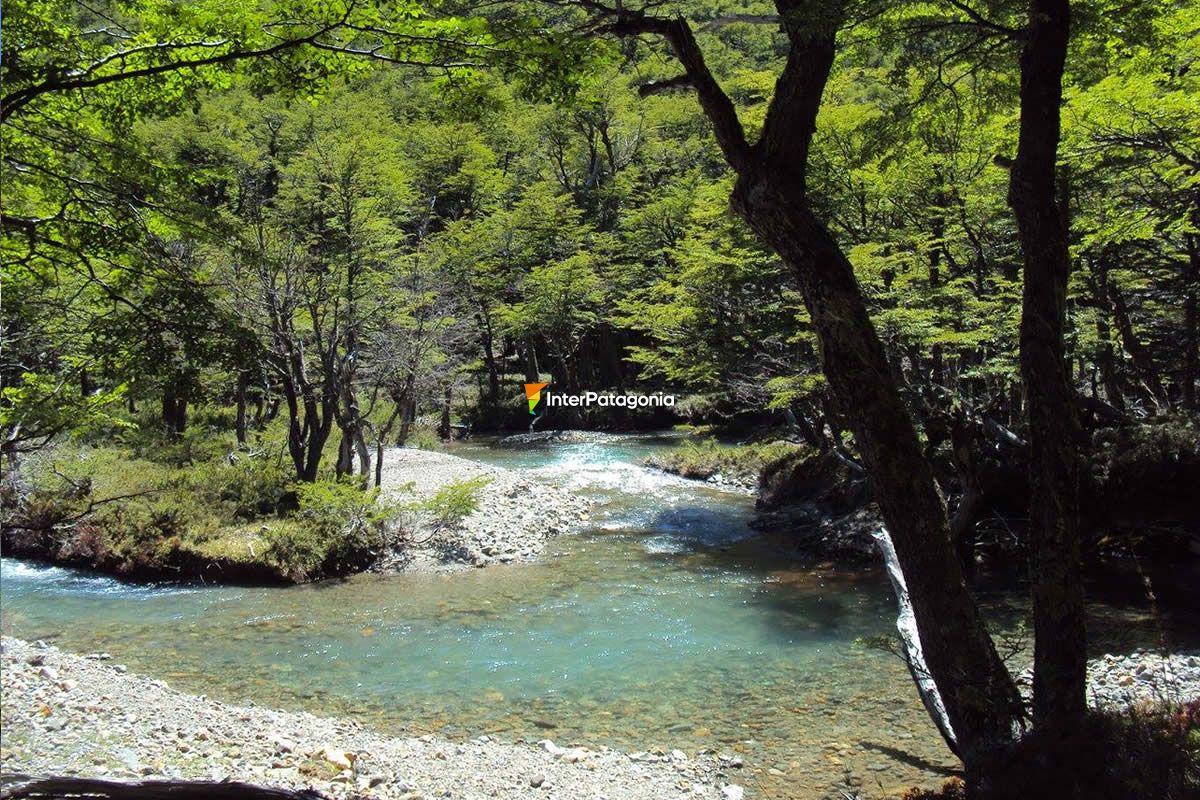 The river and its beautiful landscape