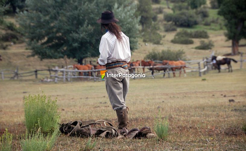 Su faja preferida y el sombrero