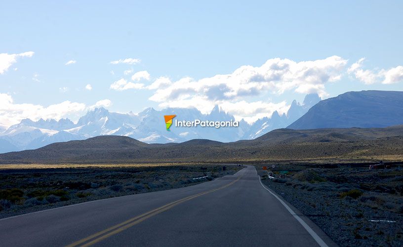 Saliendo de La Leona, rumbo al El Chaltén