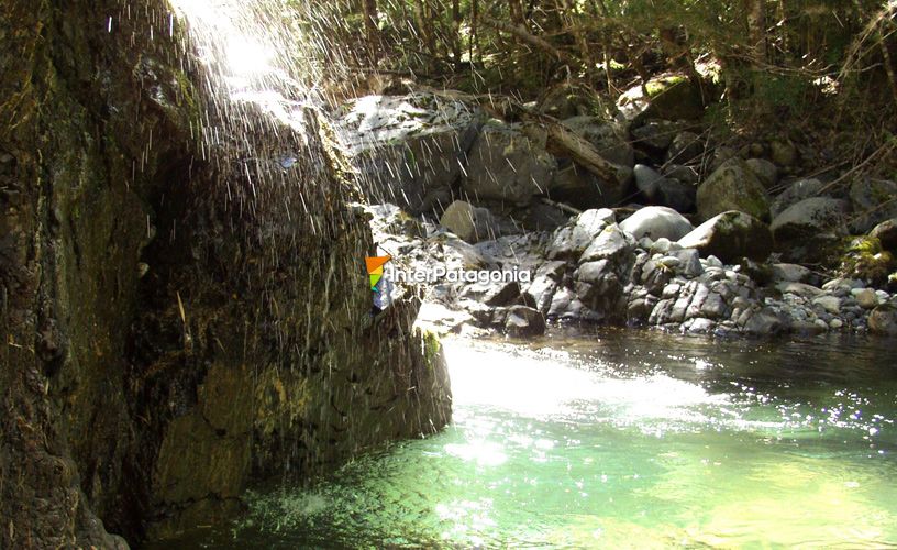 Su agua parecía de color celeste turquesa