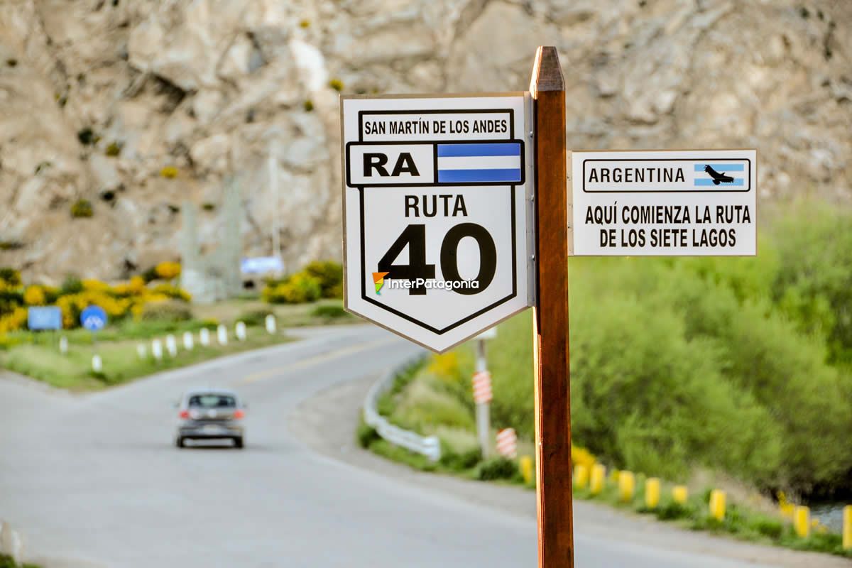 San Martin de los Andes and Route 40