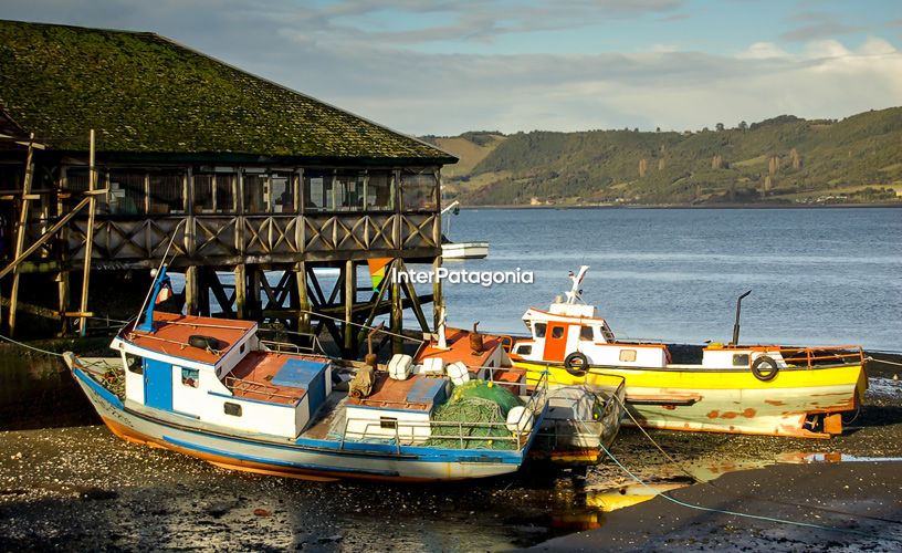 This is where the boats are moored