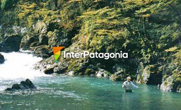 Fishing by the Glacier