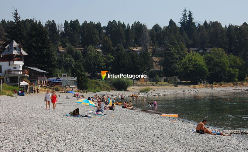 Vista de la playa