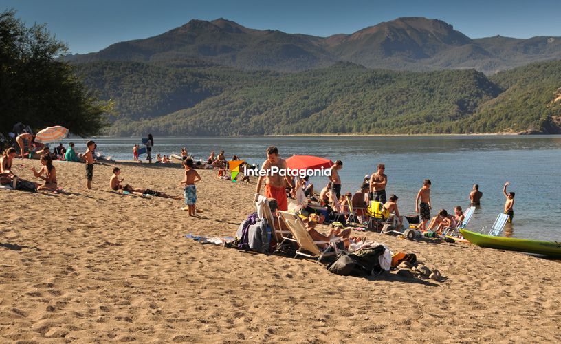 A family beach