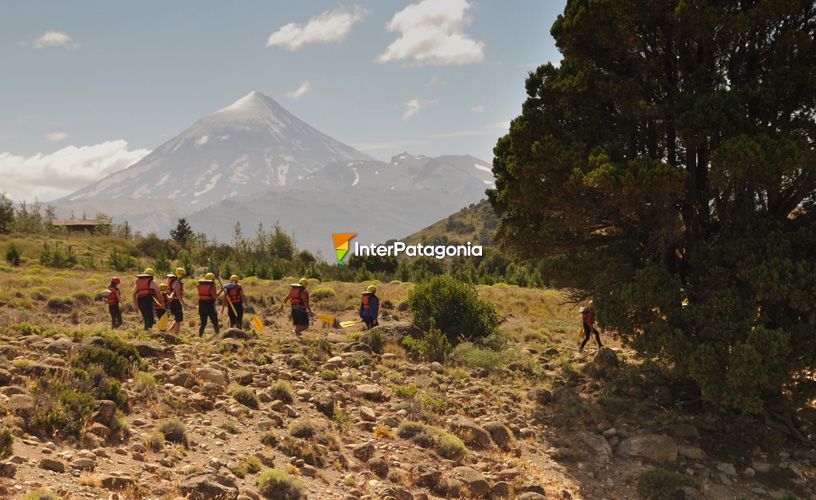 El volcán Lanín