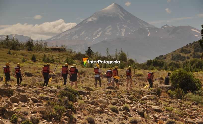 The magnificent Lanín Volcano