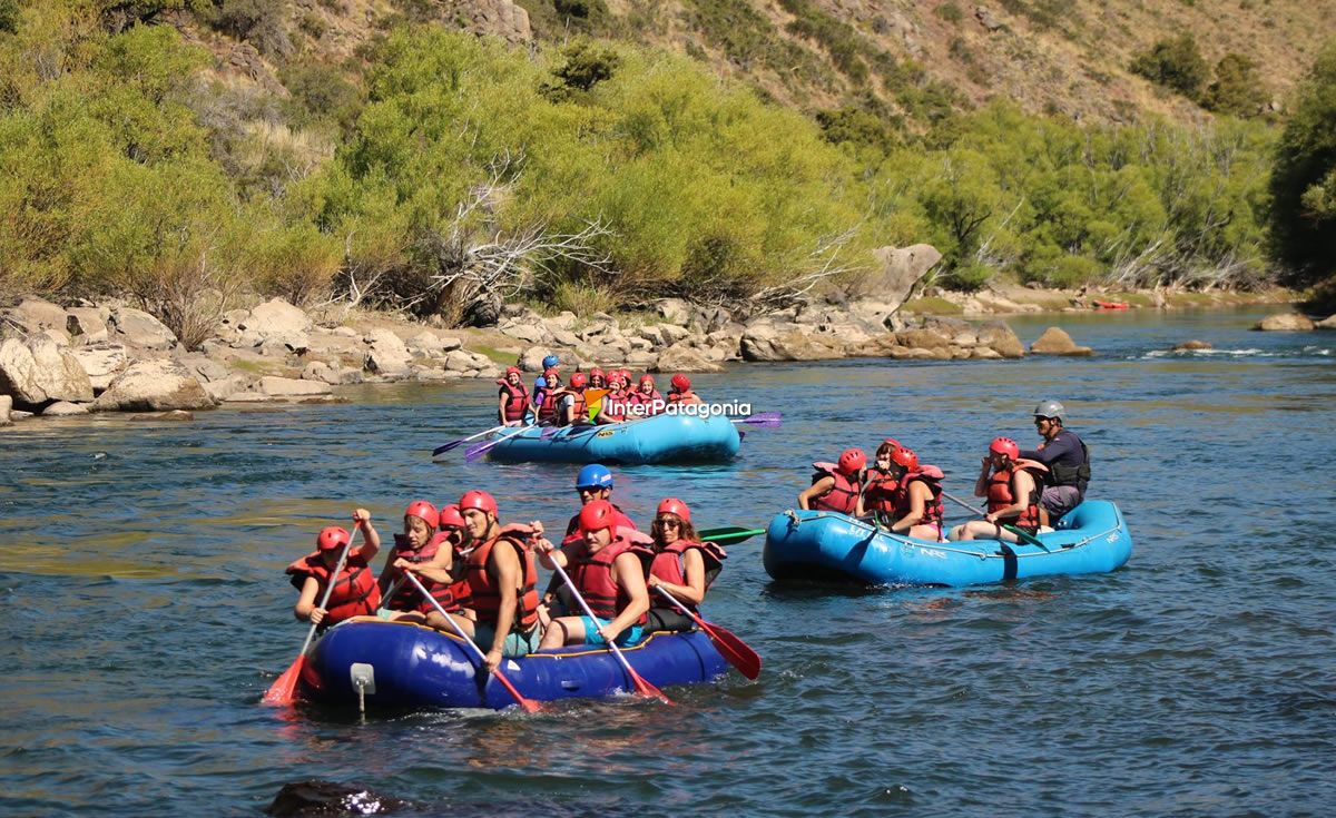 Rafting en el río Alumine