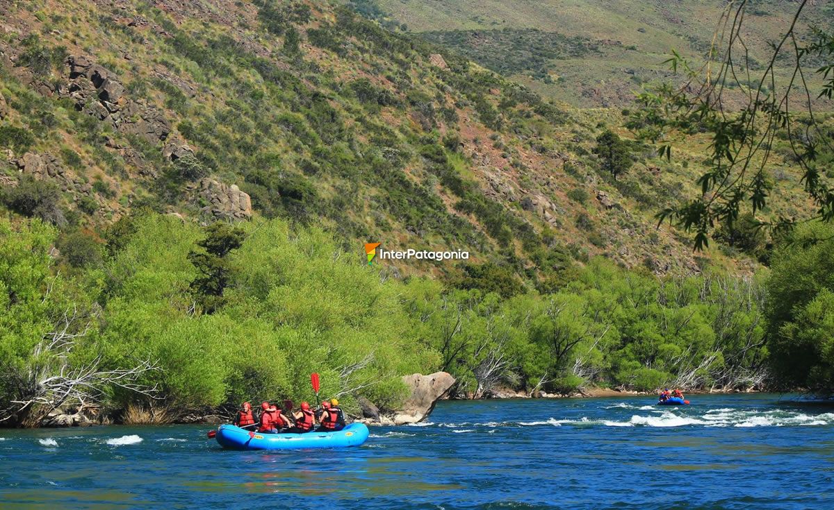 Rafting en el río Alumine