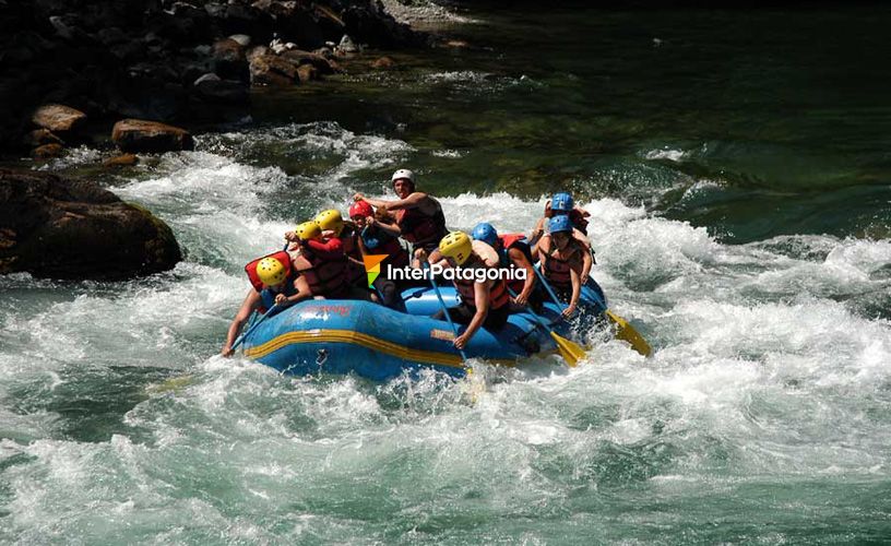 Aventura en el río Manso