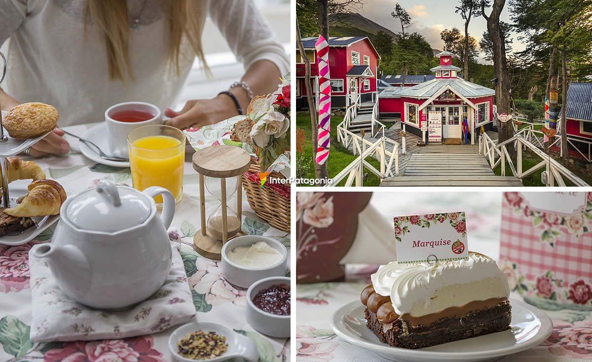 La Cabaña, casa de té y restaurante