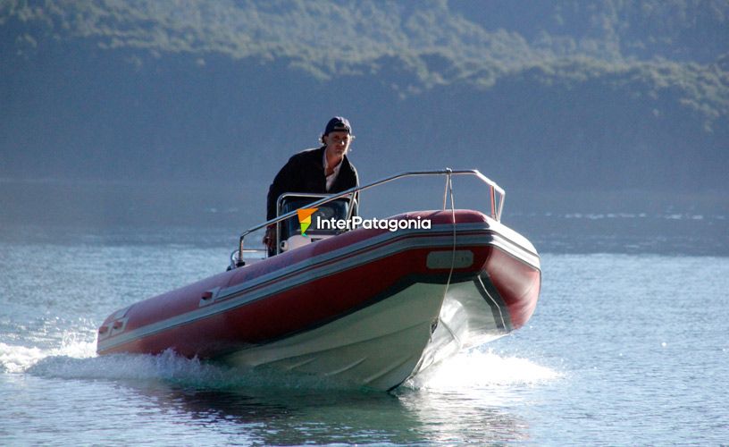 A bordo de un semirrígido