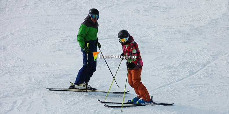 Ski school in Penitentes