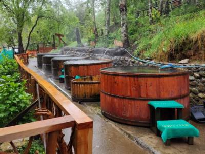 Termas con alojamiento Manquecura